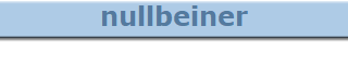 nullbeiner